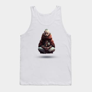 Levitating boy | Meditating Boy T-shirt | Mindfulness T-shirt Tank Top